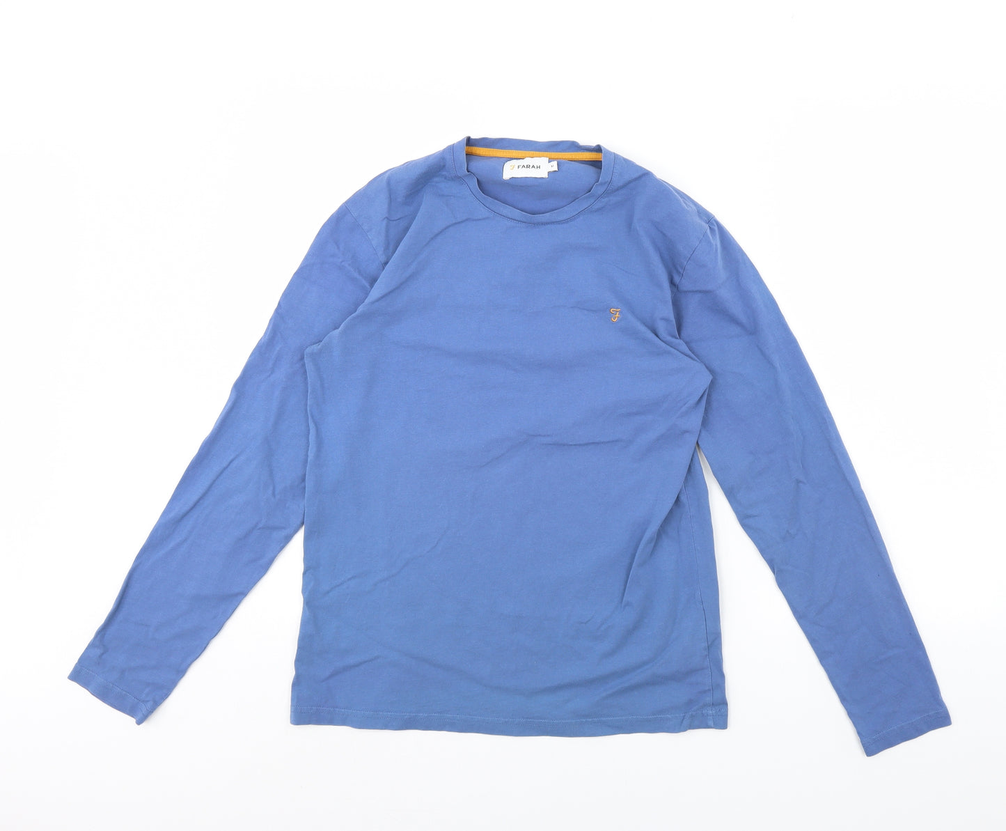 Farah Mens Blue    T-Shirt Size M