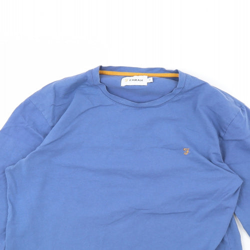 Farah Mens Blue    T-Shirt Size M