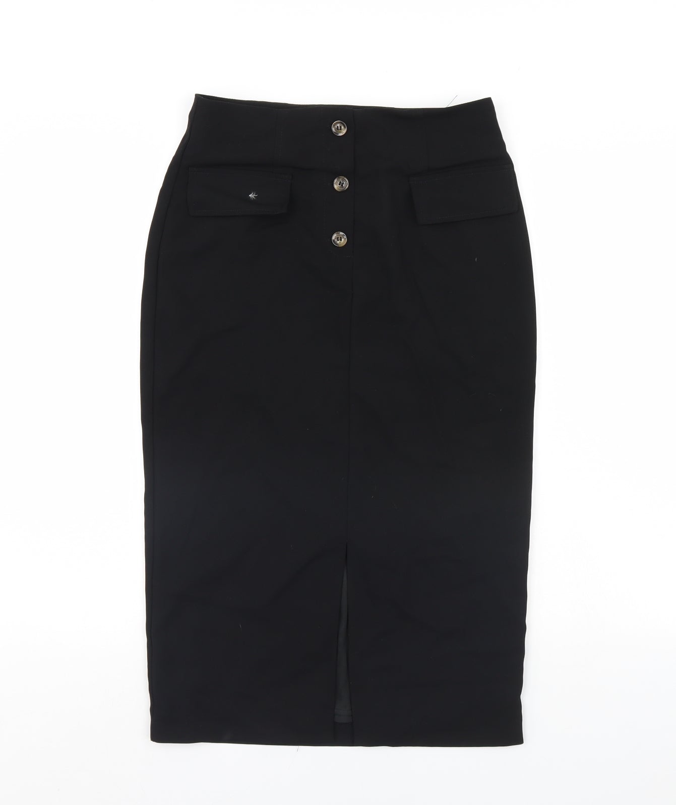 Papaya Womens Black   Straight & Pencil Skirt Size 8