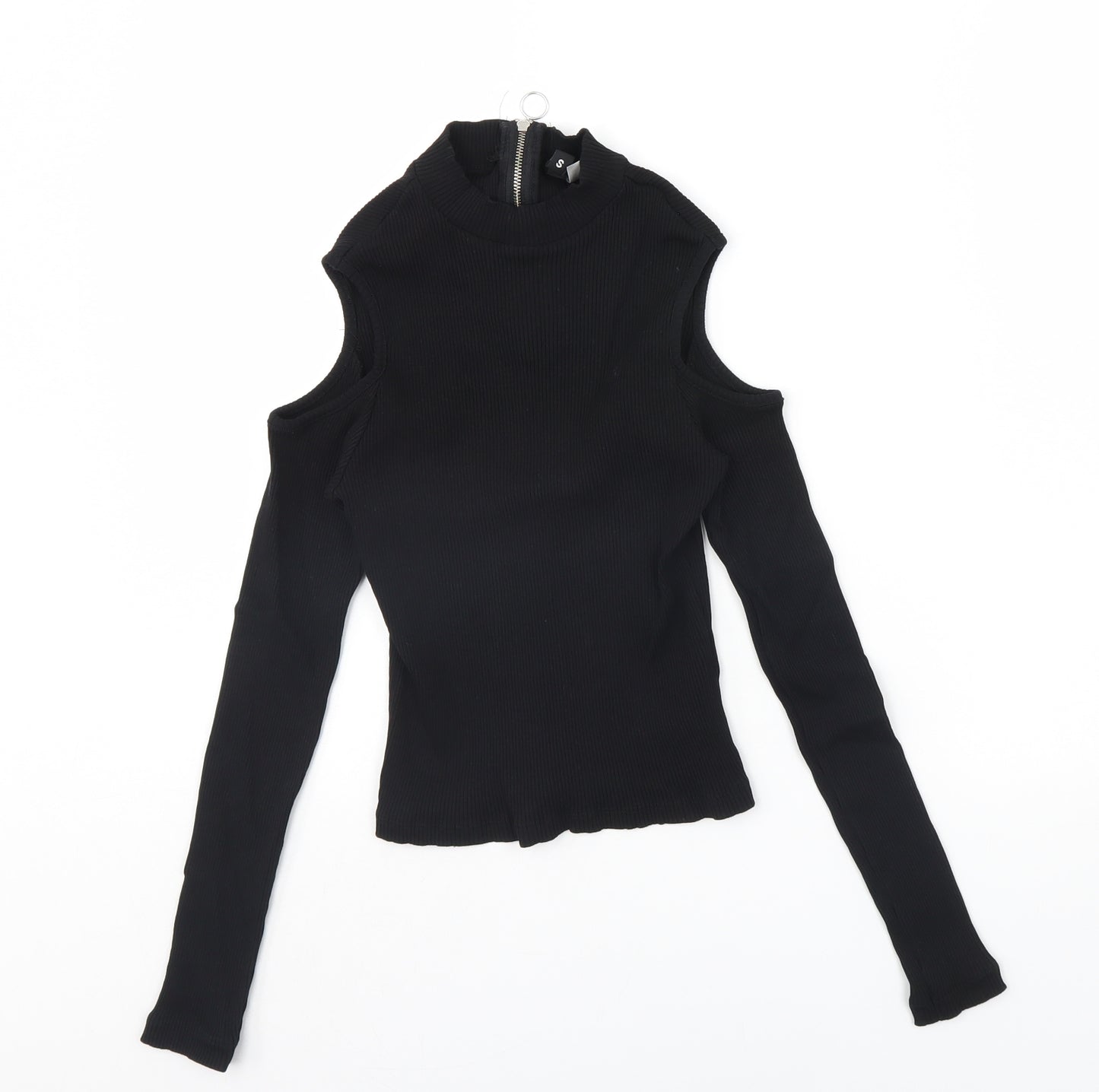Divided Womens Black   Pullover Jumper Size S