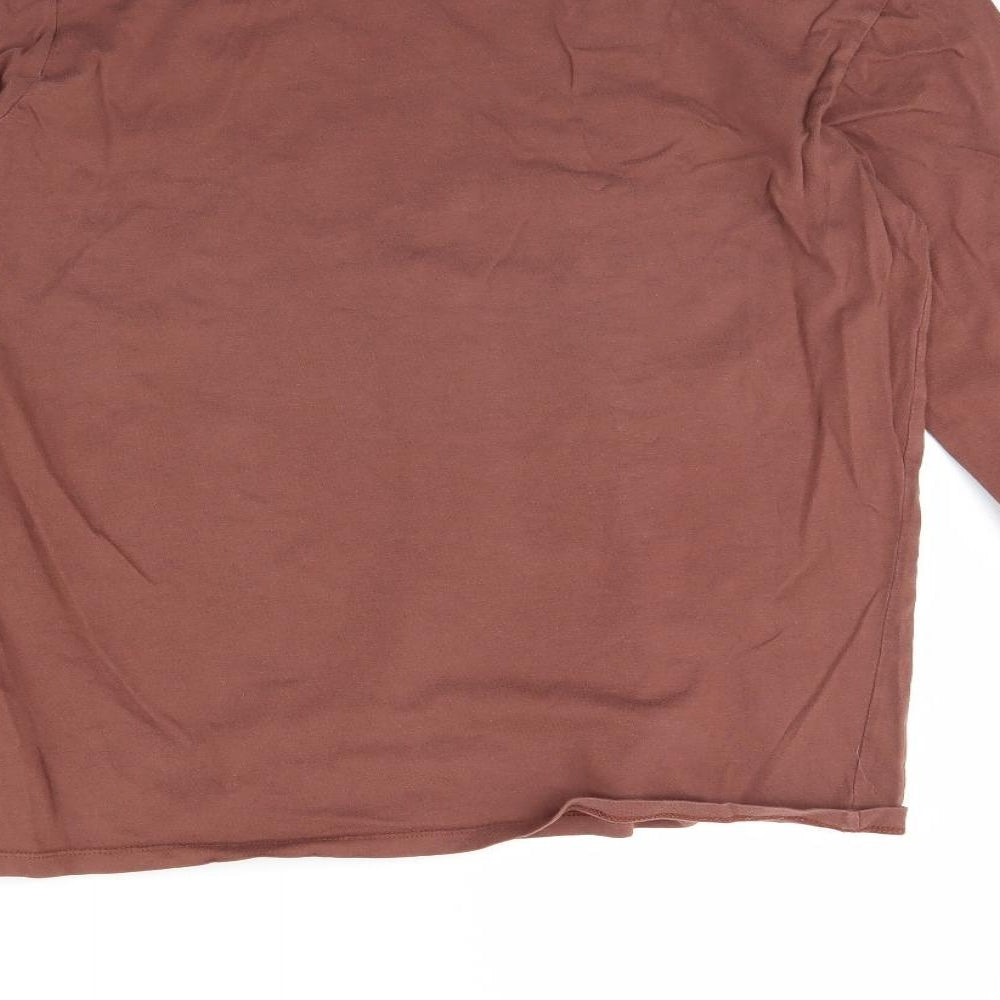 Nike Mens Brown    T-Shirt Size M