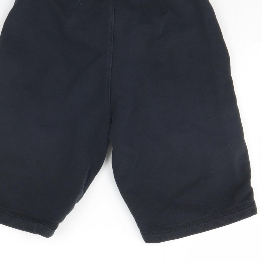 TU Boys Black   Sweat Shorts Size 9 Years