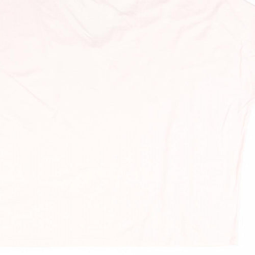 The White Company Womens Pink   Basic T-Shirt Size L