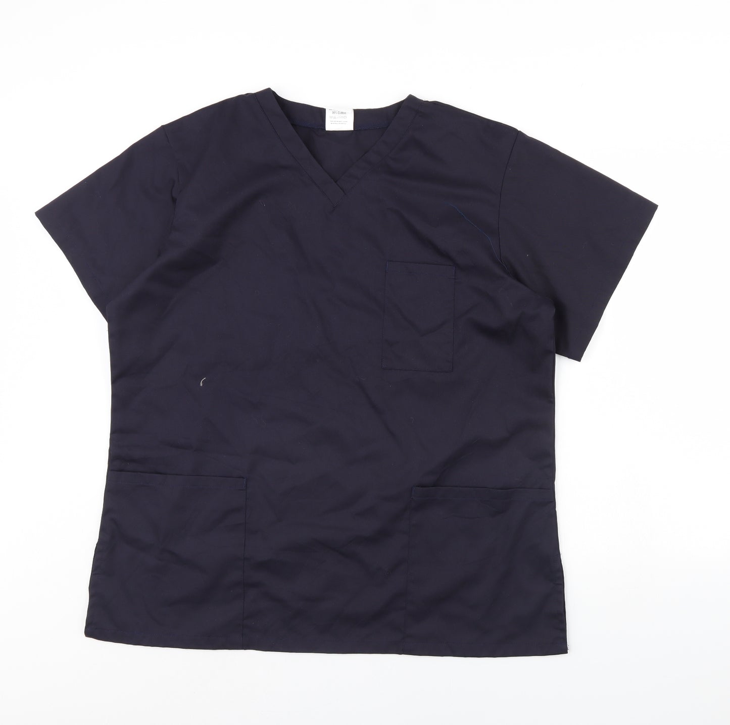 Alexander Womens Blue   Basic T-Shirt Size L  - Workwear