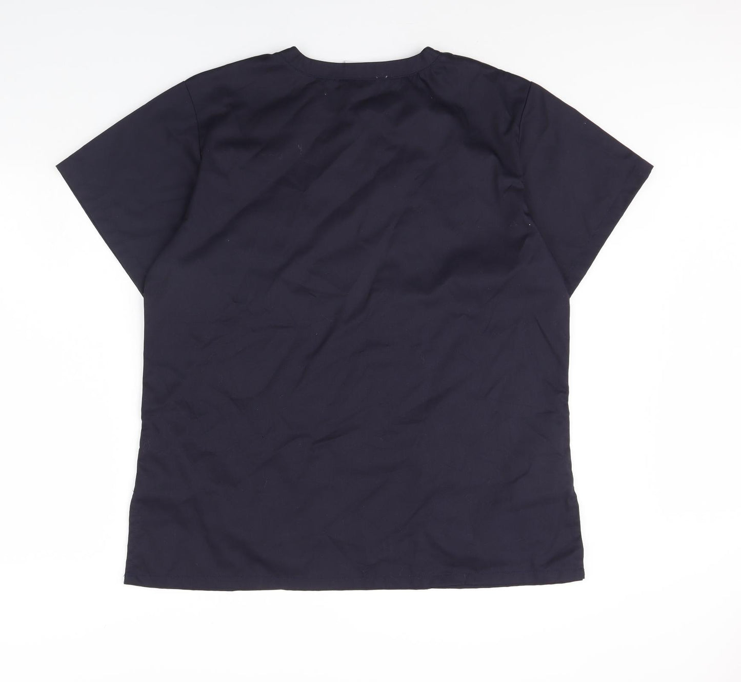 Alexander Womens Blue   Basic T-Shirt Size L  - Workwear