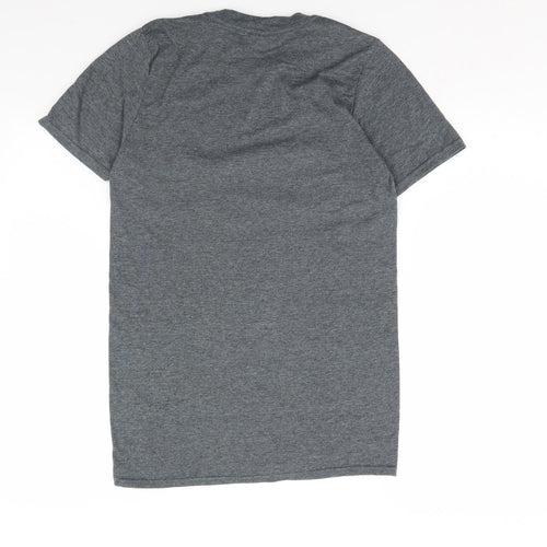 Gildan Womens Grey   Basic T-Shirt Size S