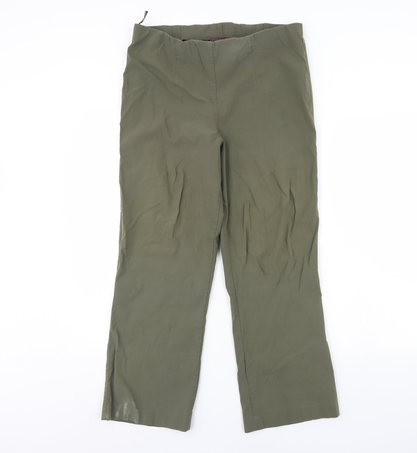 Preworn Womens Green   Trousers  Size 18 L27 in