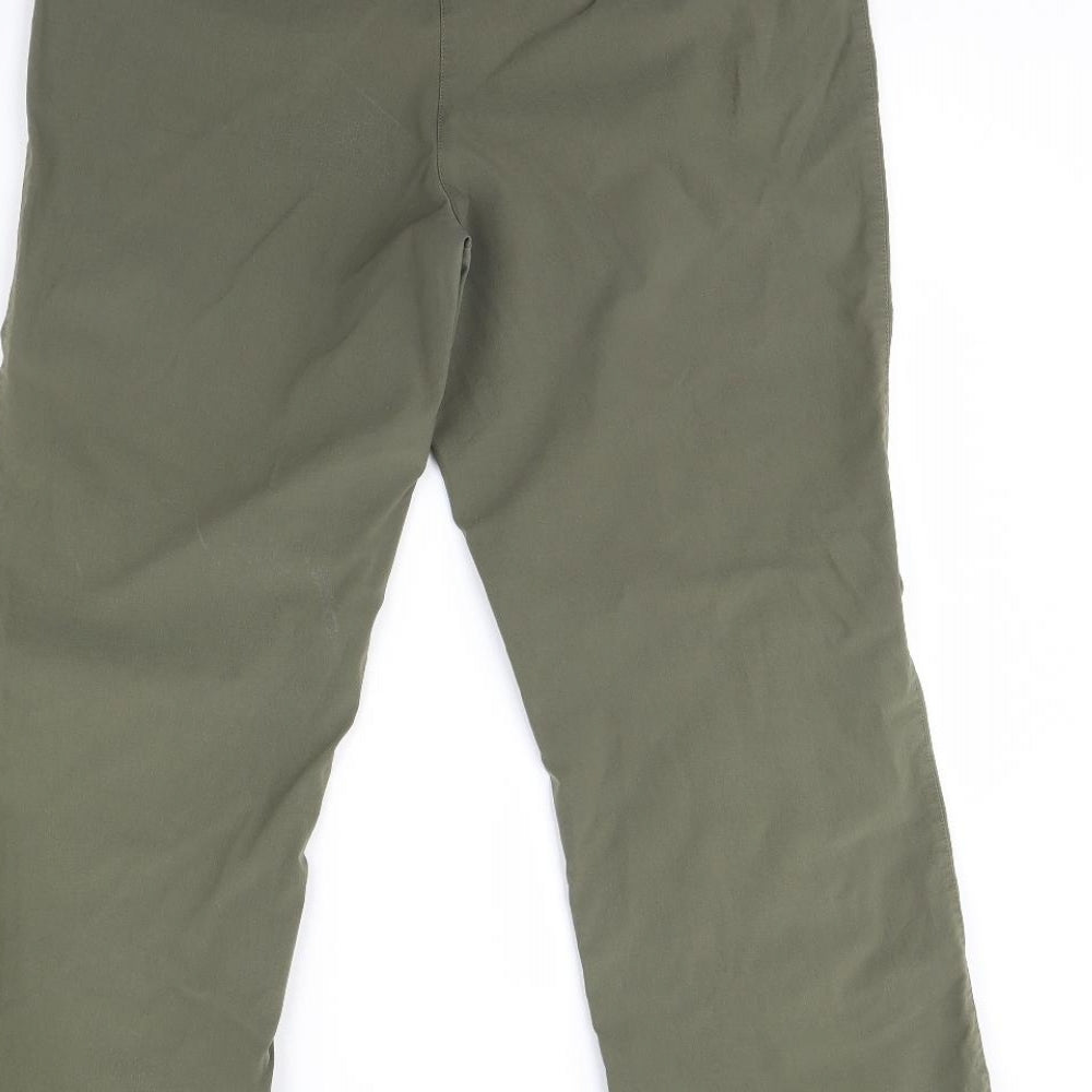 Preworn Womens Green   Trousers  Size 18 L27 in