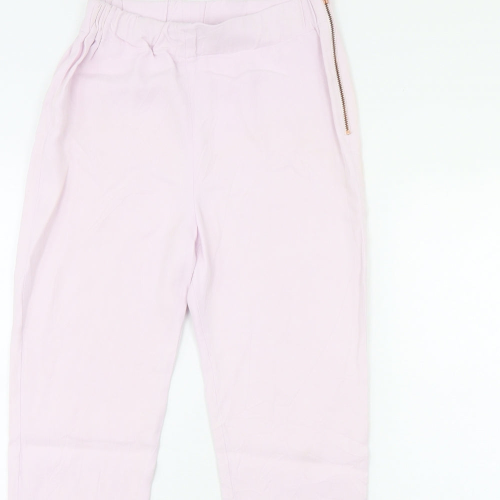 French Connection Womens Pink   Trousers  Size 8 L26 in