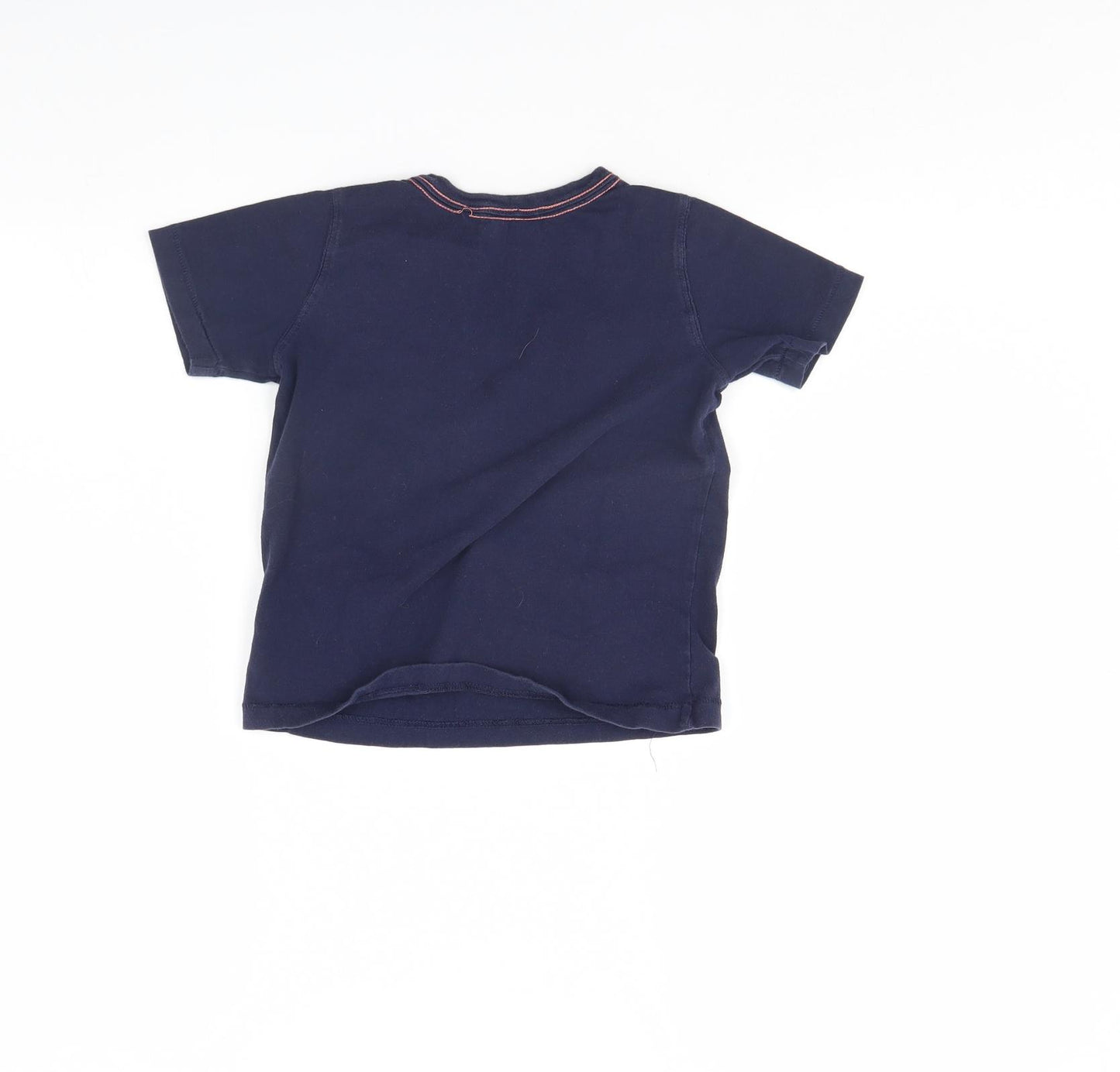 Joules Boys Blue   Basic T-Shirt Size 4 Years  - sea life