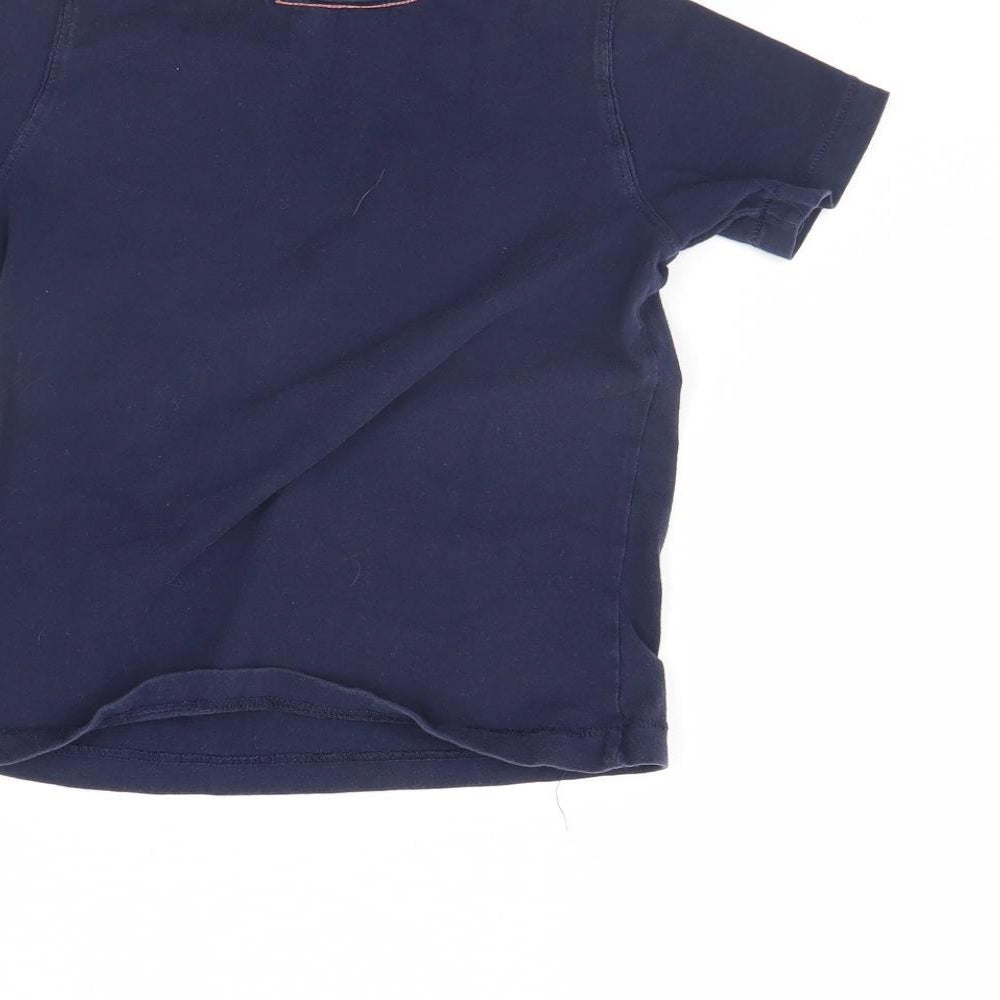 Joules Boys Blue   Basic T-Shirt Size 4 Years  - sea life