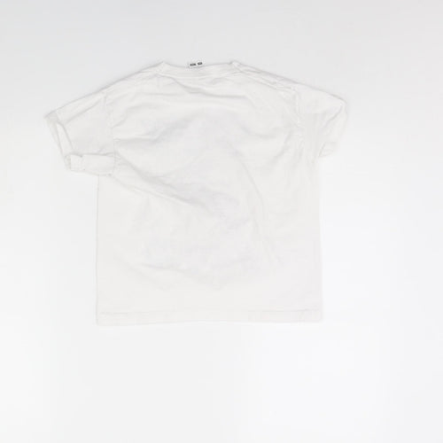 Fruit of the Loom Boys White   Basic T-Shirt Size 5 Years  - Comic Print