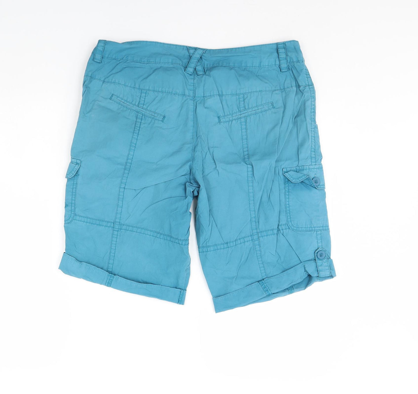 Mantaray Womens Blue   Chino Shorts Size 14