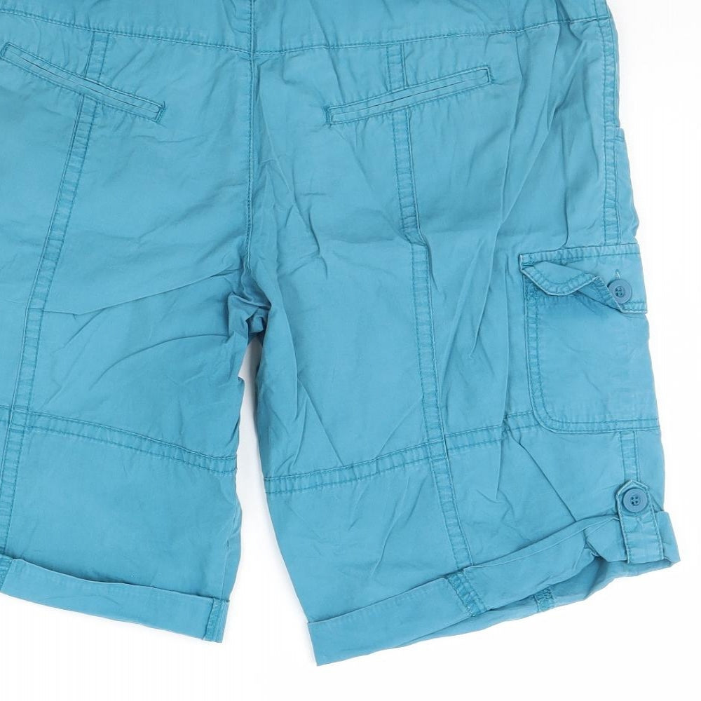 Mantaray Womens Blue   Chino Shorts Size 14