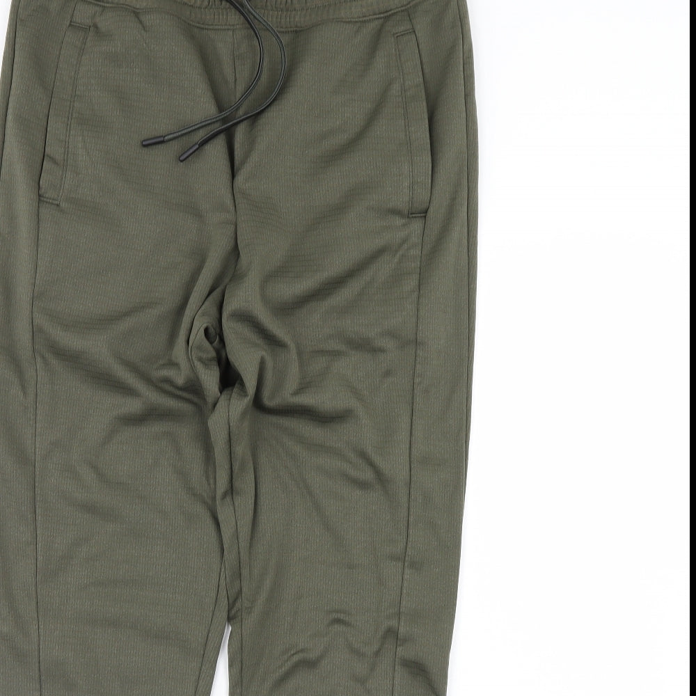 US Athletic Mens Green   Jogger Trousers Size L L28 in