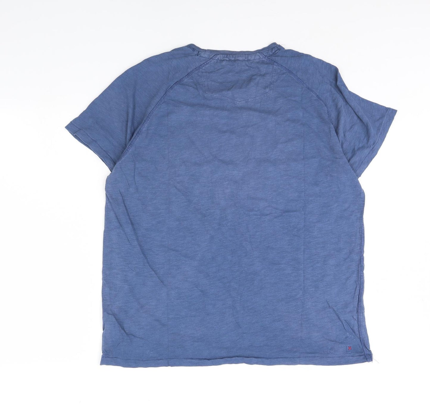 Fat Face Mens Blue    T-Shirt Size L