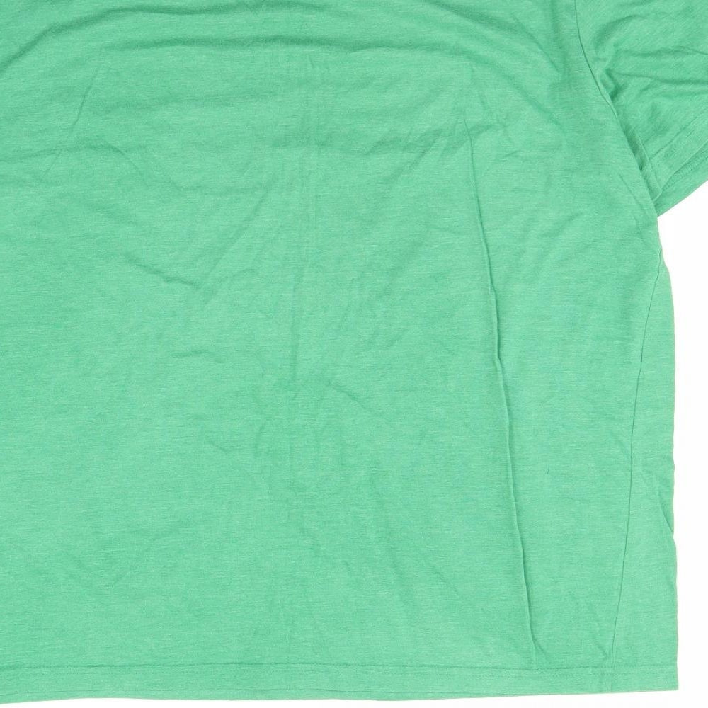 TU Mens Green    T-Shirt Size M  - Sesame Street