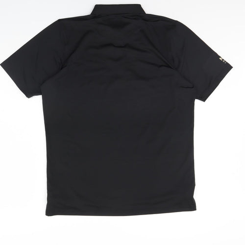 F&G Mens Black    Polo Size M