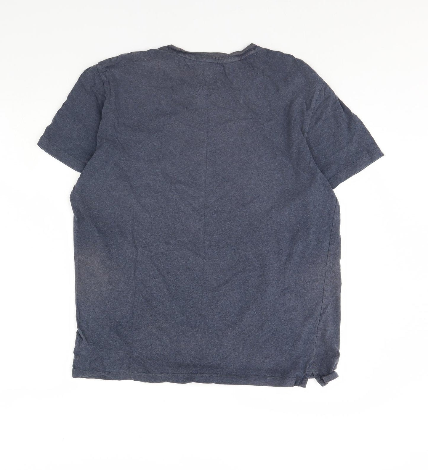 Fat Face Mens Blue    T-Shirt Size L  - Land rover