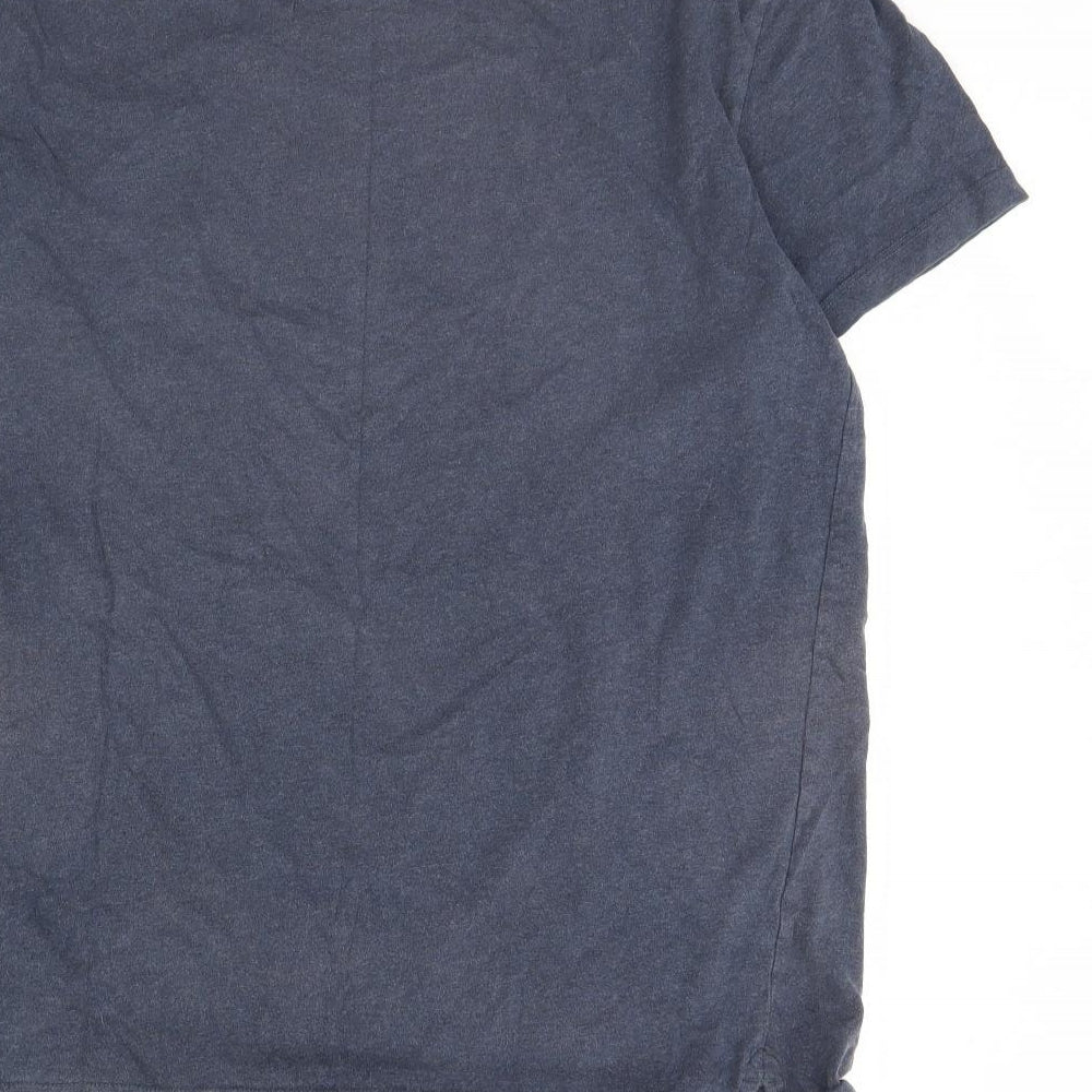 Fat Face Mens Blue    T-Shirt Size L  - Land rover