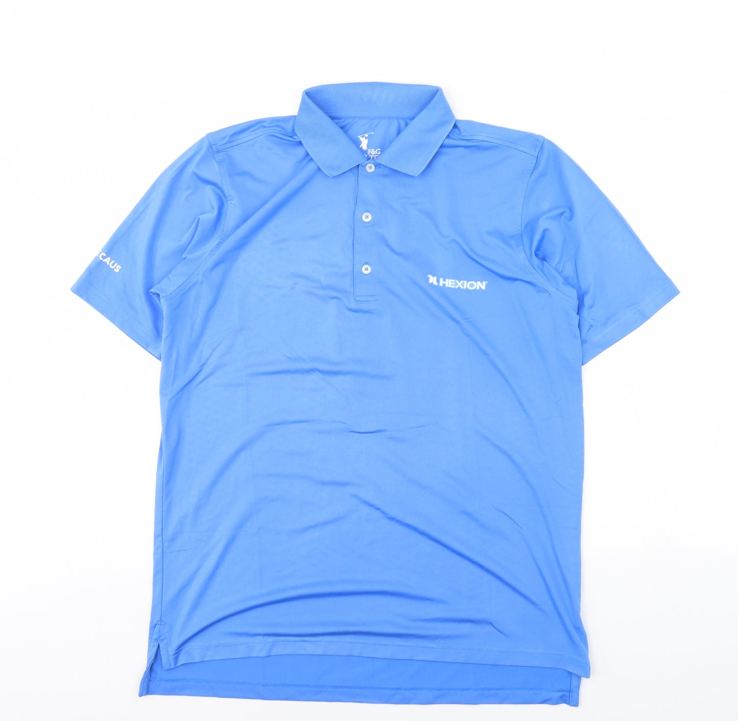F&G Girls Blue   Basic Polo Size M