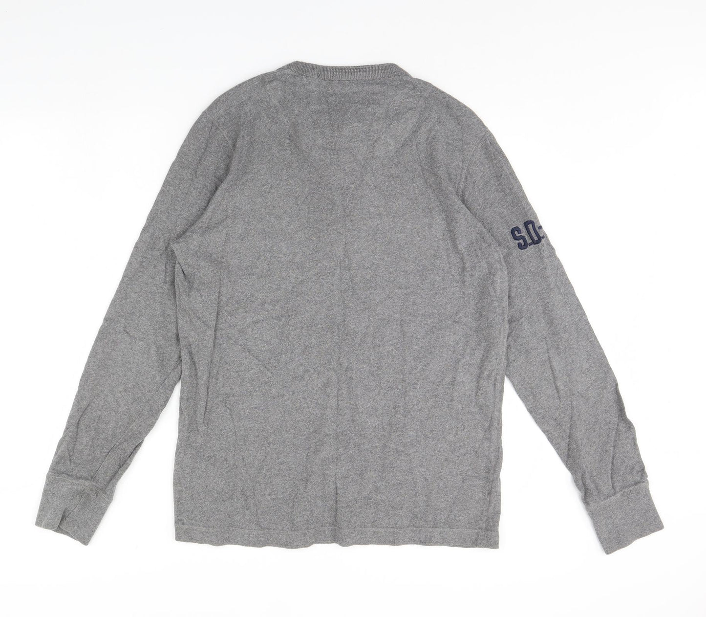 Superdry Mens Grey   Pullover Jumper Size XL