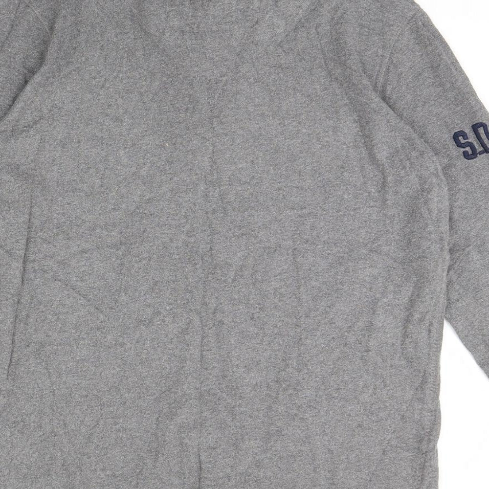 Superdry Mens Grey   Pullover Jumper Size XL
