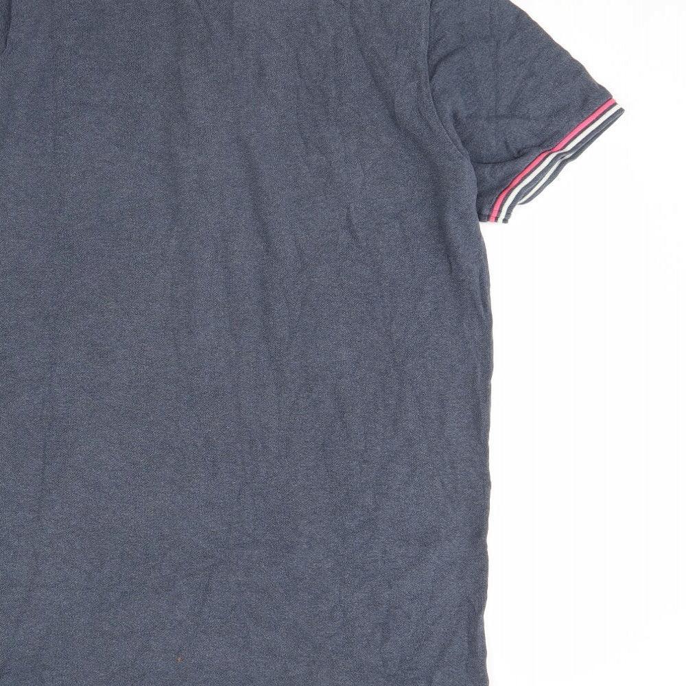 Superdry Mens Blue    Polo Size XL
