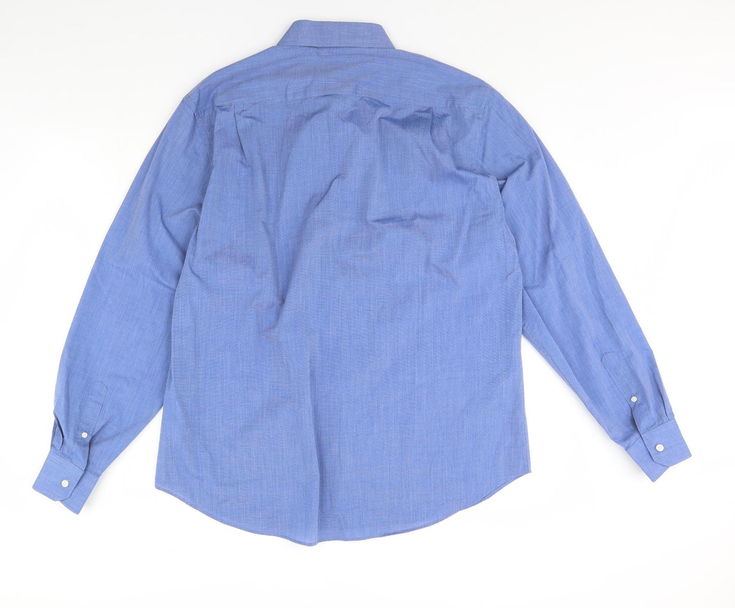 George Mens Blue    Dress Shirt Size 16