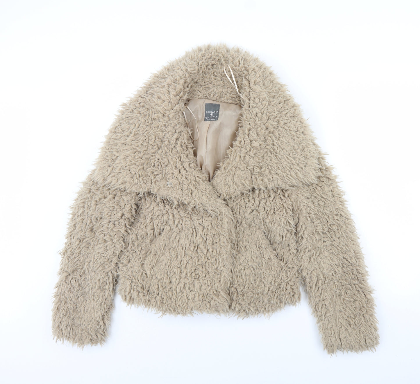Primark Womens Beige   Jacket  Size XS