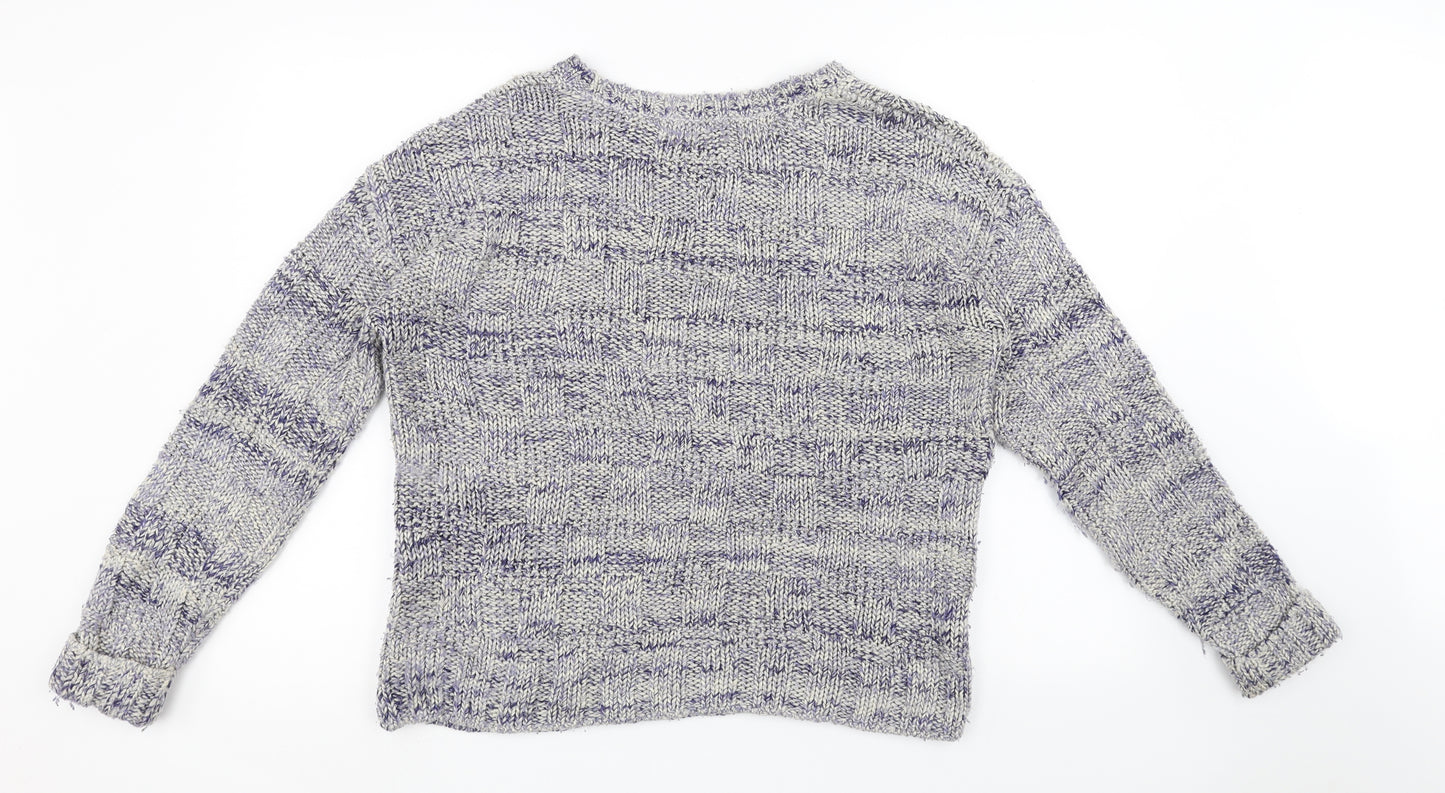 M&S Womens Blue   Pullover Jumper Size 12