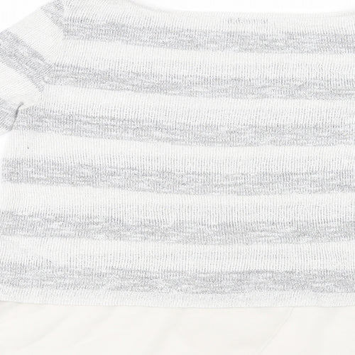 Oasis Womens Grey   Pullover Sweatshirt Size S
