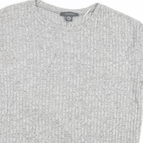 Primark Womens Grey   Pullover Sweatshirt Size XS