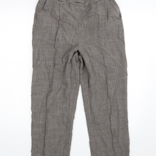 Honor Milburn Womens Grey   Trousers  Size 12 L25 in
