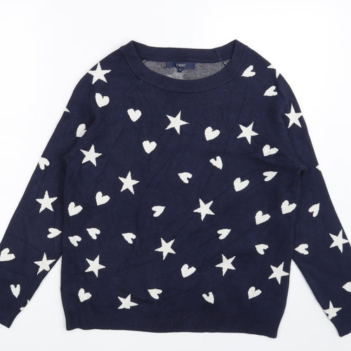 NEXT Womens Blue   Pullover Jumper Size XS