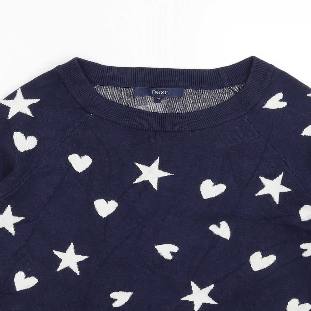 NEXT Womens Blue   Pullover Jumper Size XS