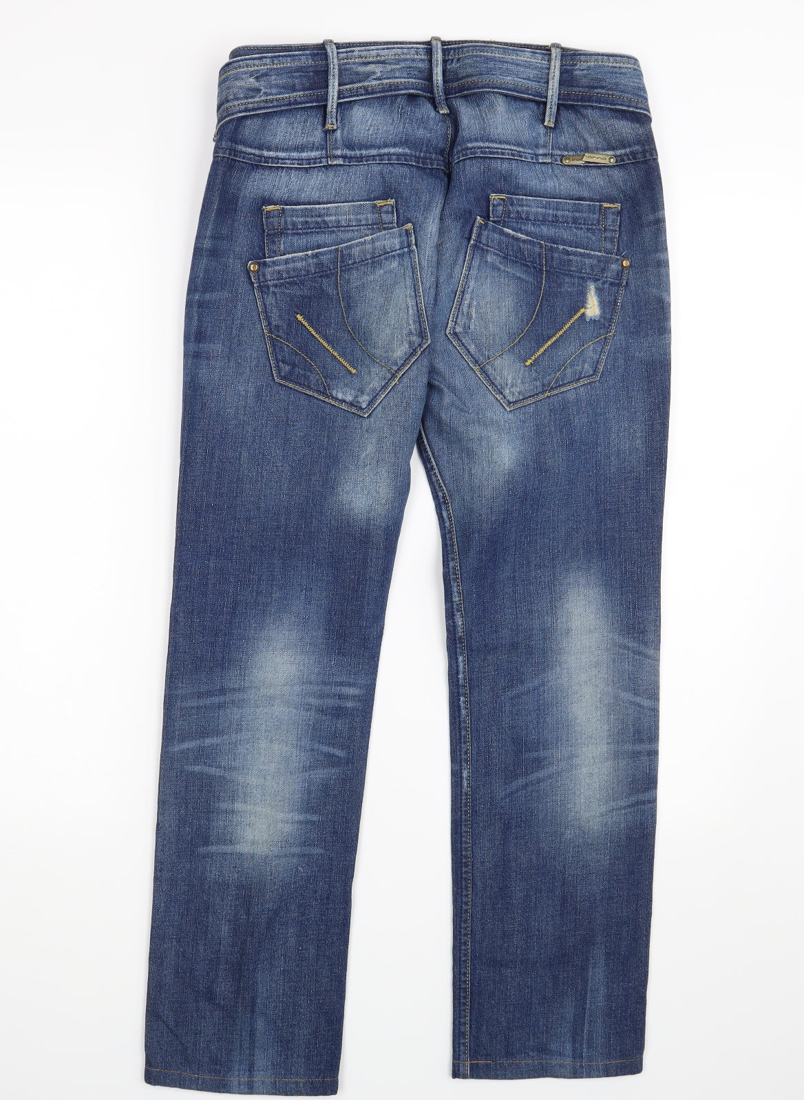 Fornarina Womens Blue   Straight Jeans Size 28 L28 in