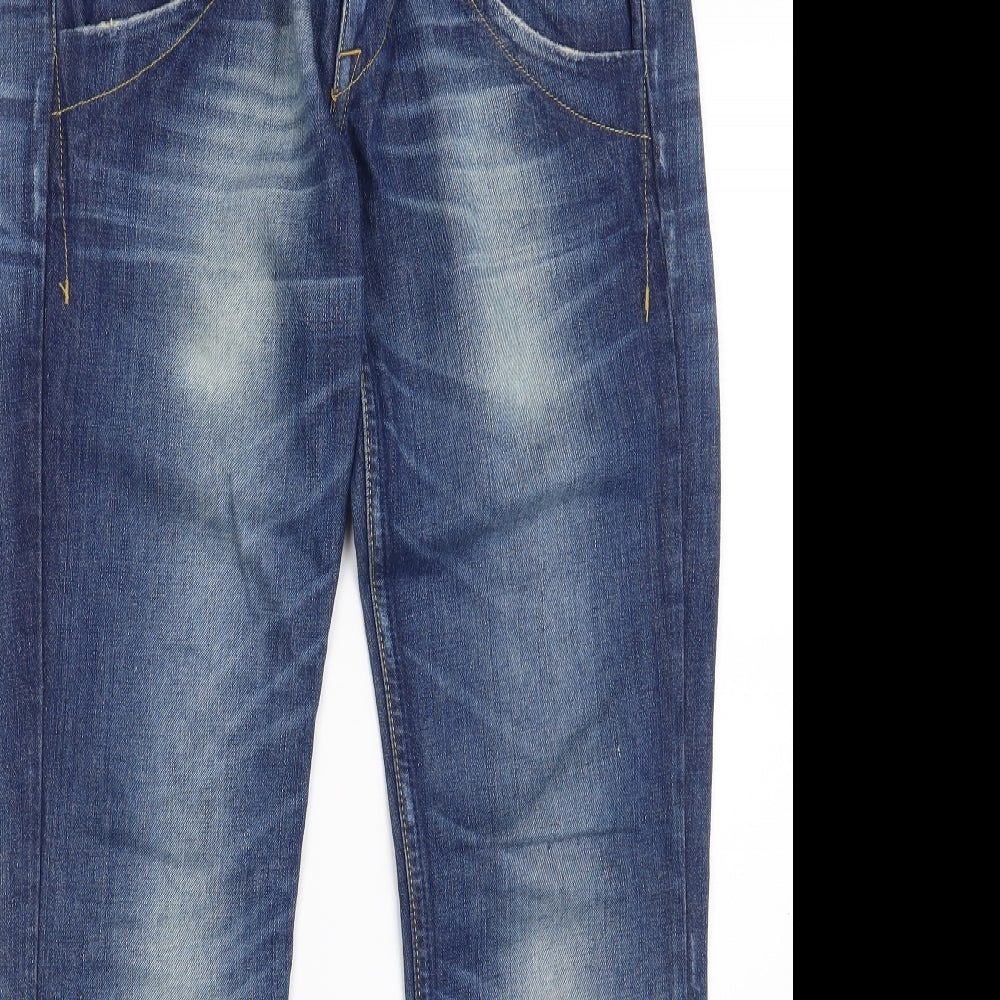 Fornarina Womens Blue   Straight Jeans Size 28 L28 in