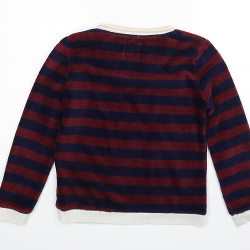 Primark Womens Purple Striped  Top Pyjama Top Size S