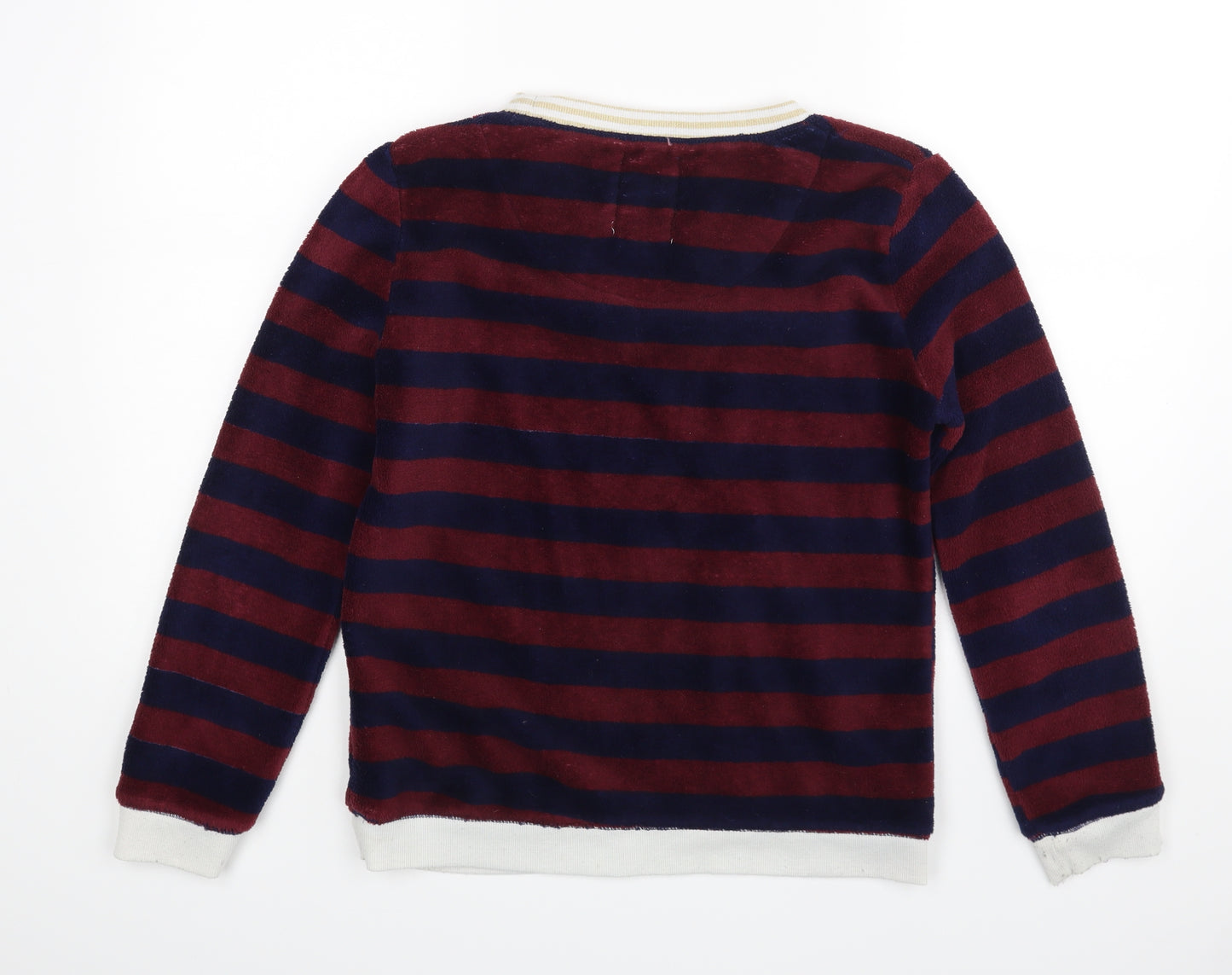Primark Womens Purple Striped  Top Pyjama Top Size S