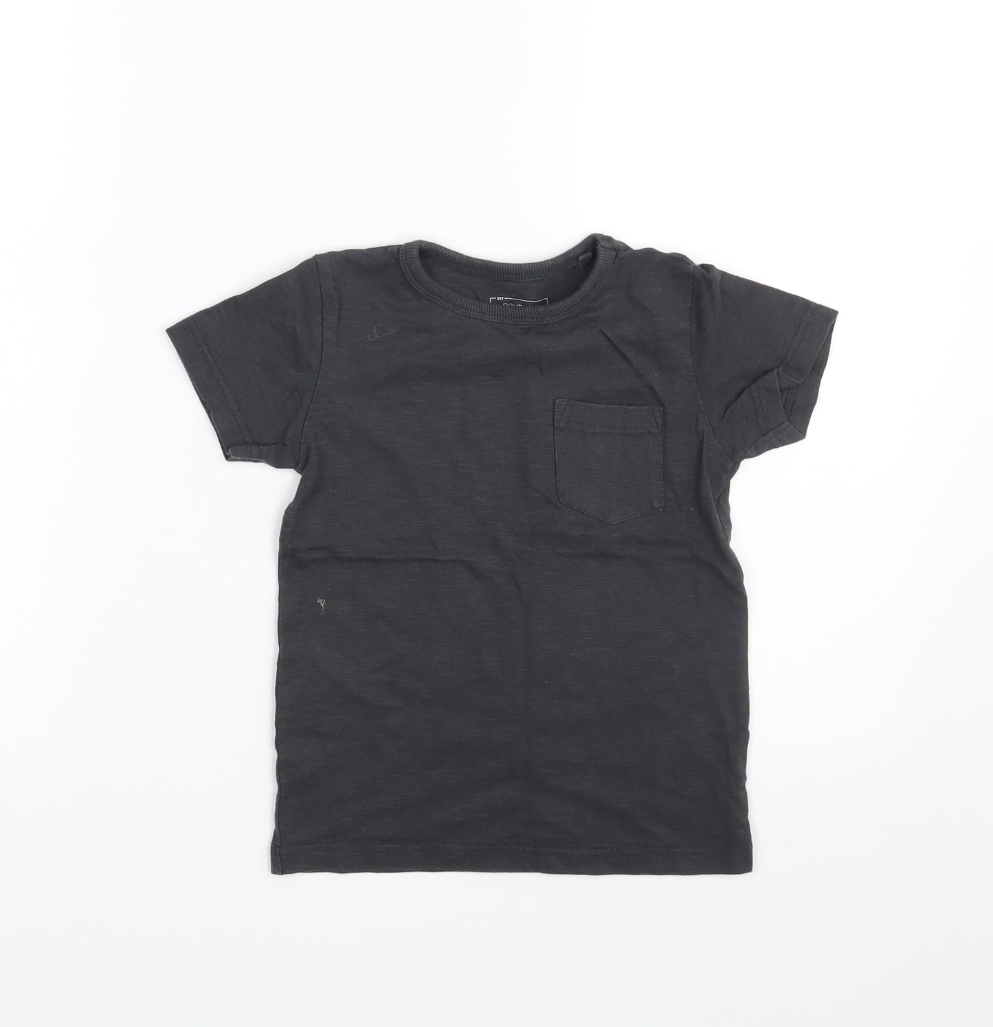 NEXT Boys Grey   Basic T-Shirt Size 7 Years