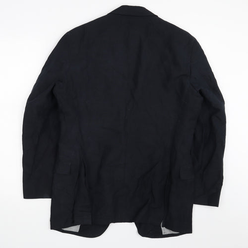 ARMANI Mens Blue   Jacket Suit Jacket Size 50