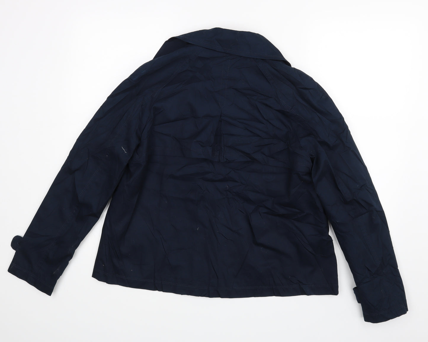 Papaya Womens Blue   Jacket Coat Size 14