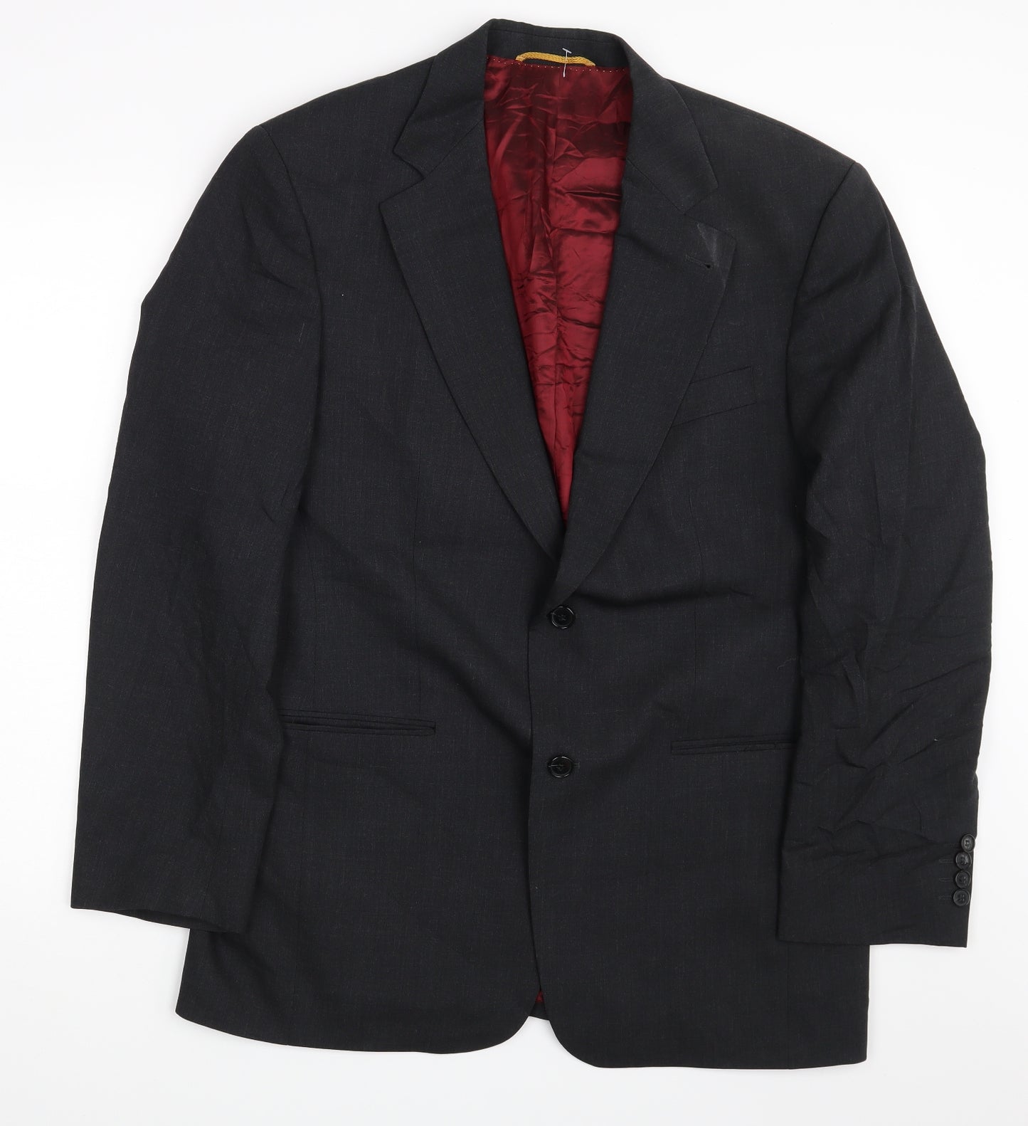 Carl Gross Mens Grey   Jacket Suit Jacket Size 38
