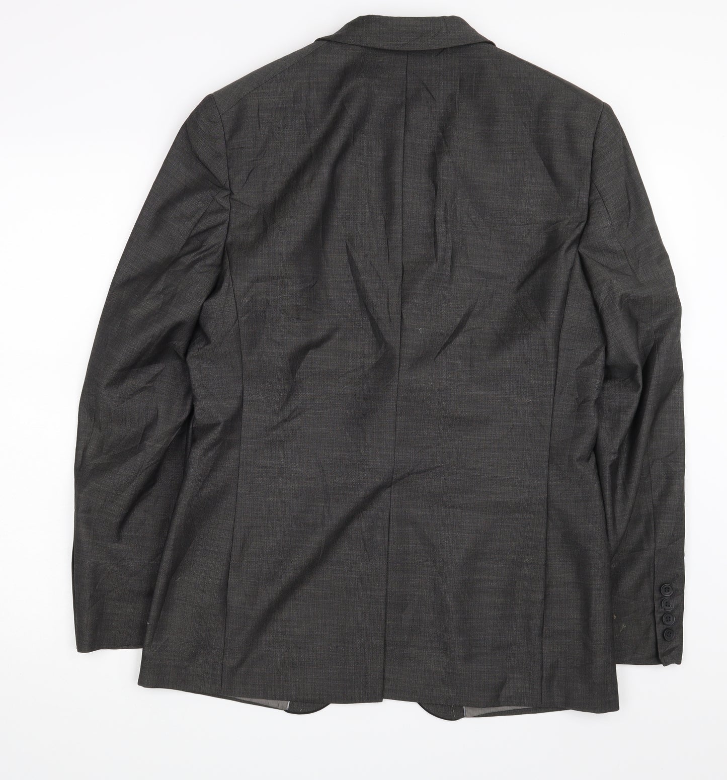 Burton Mens Grey   Jacket Suit Jacket Size 38