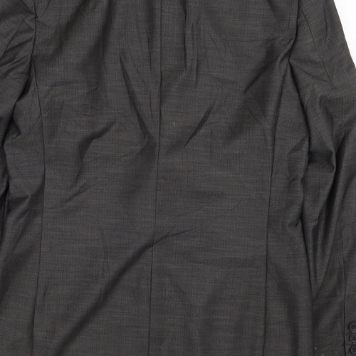 Burton Mens Grey   Jacket Suit Jacket Size 38