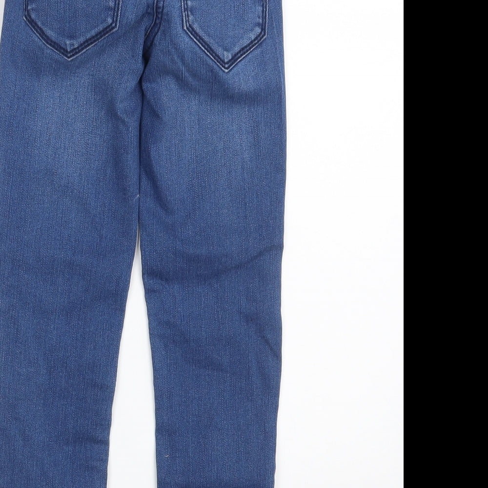 NEXT Girls Blue   Straight Jeans Size 6 Years
