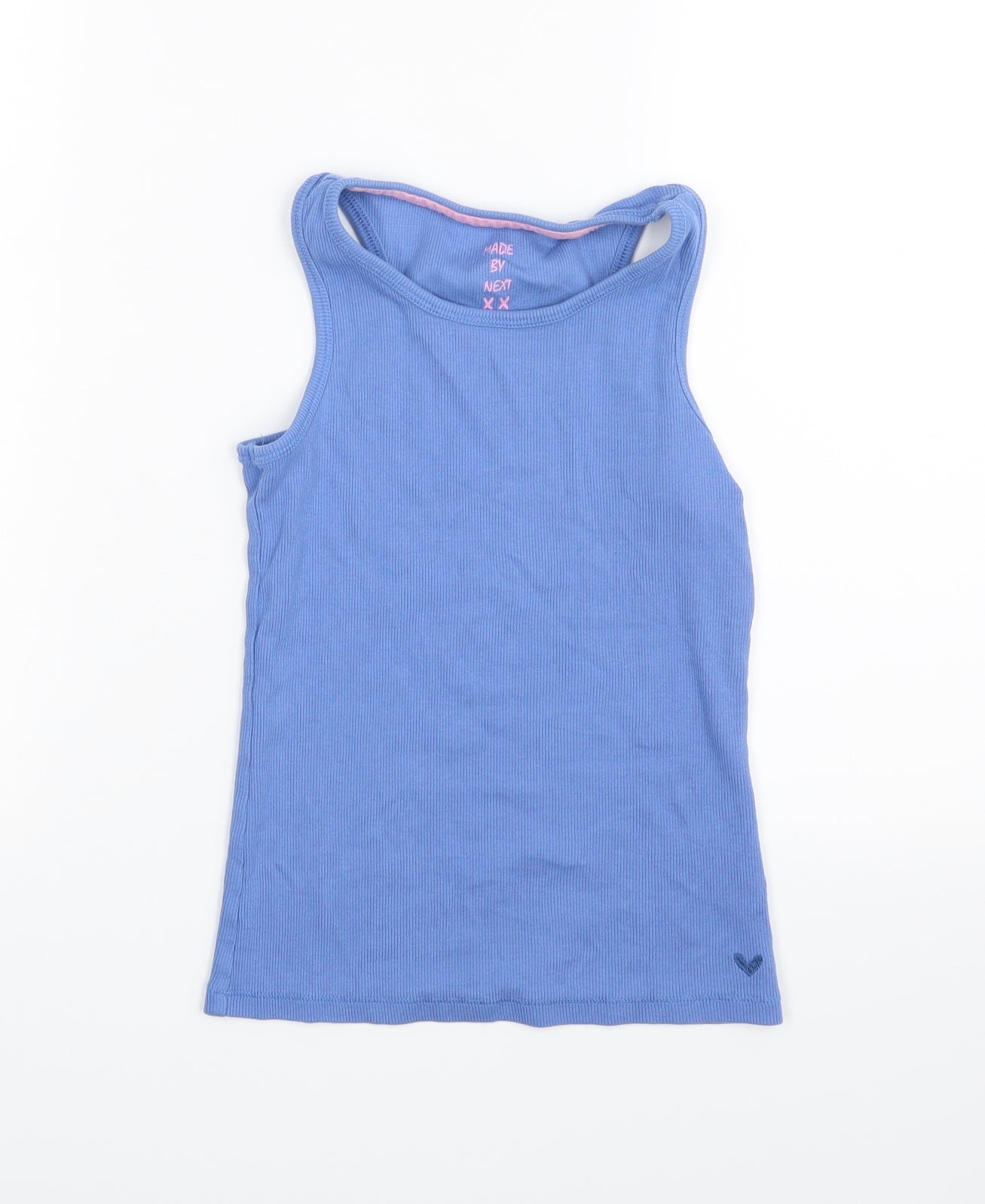 NEXT Girls Blue   Basic T-Shirt Size 7 Years