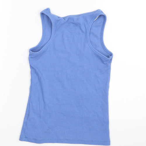 NEXT Girls Blue   Basic T-Shirt Size 7 Years