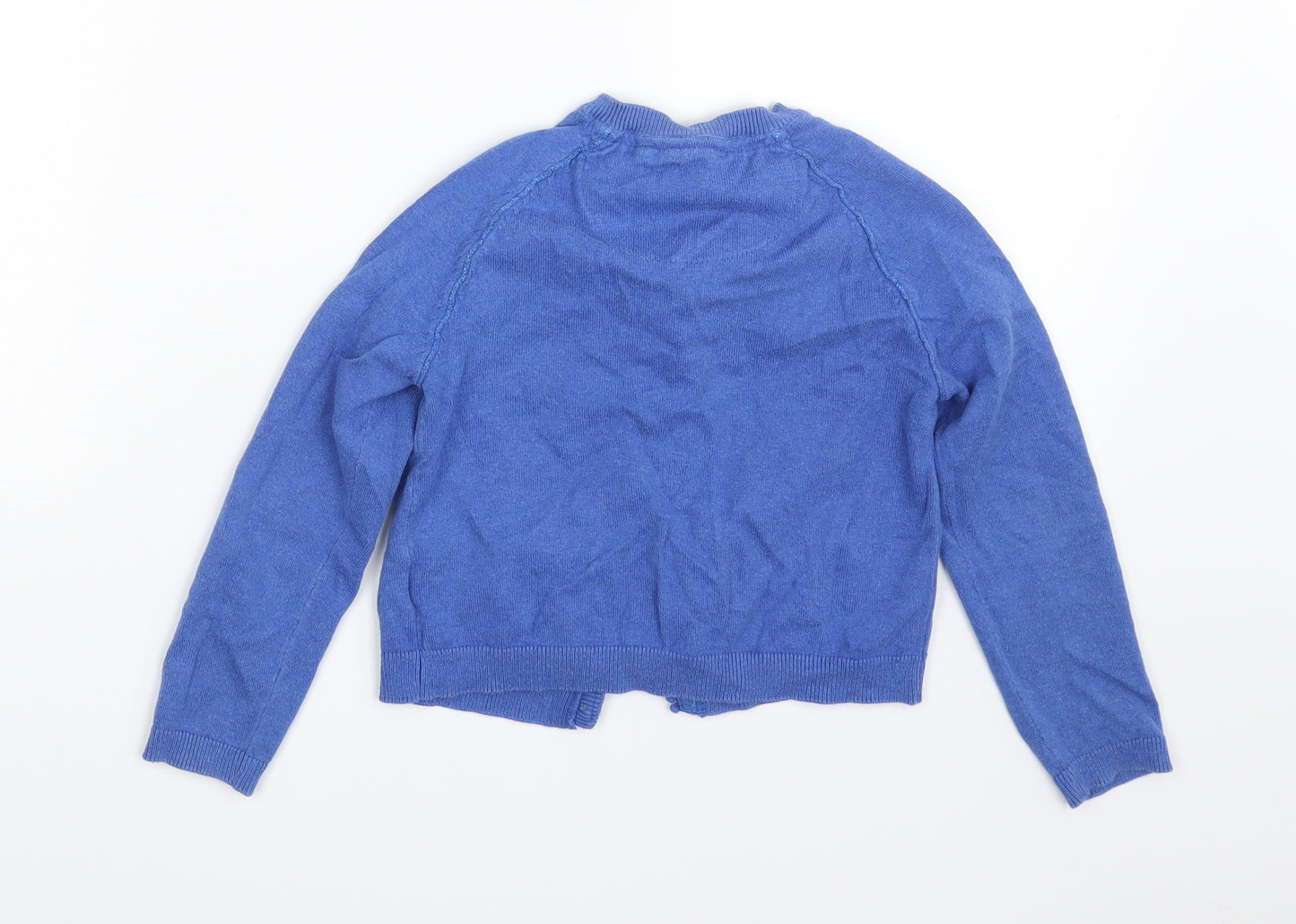 NEXT Girls Blue   Cardigan Jumper Size 5 Years